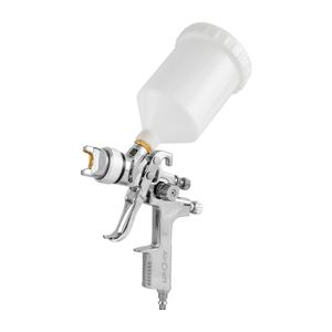 Spray Gun 1.4mm Hvlp New Tech.w/plastic Cup 600cc